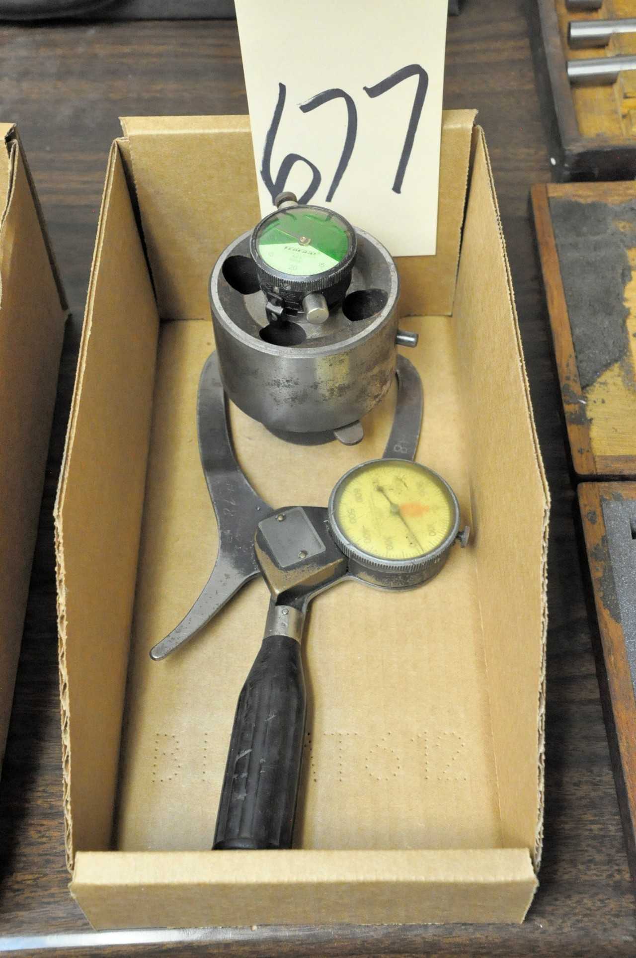 1 Federal Dial Cylindrical Gauge and 1 Federal Dial Outside Caliper in 1 Box - ELECTRIC POWER TOOLS