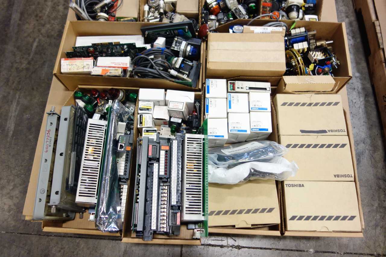 4 PALLETS OF ASSORTED AUTOMATION - INDUSTRIAL PARTS