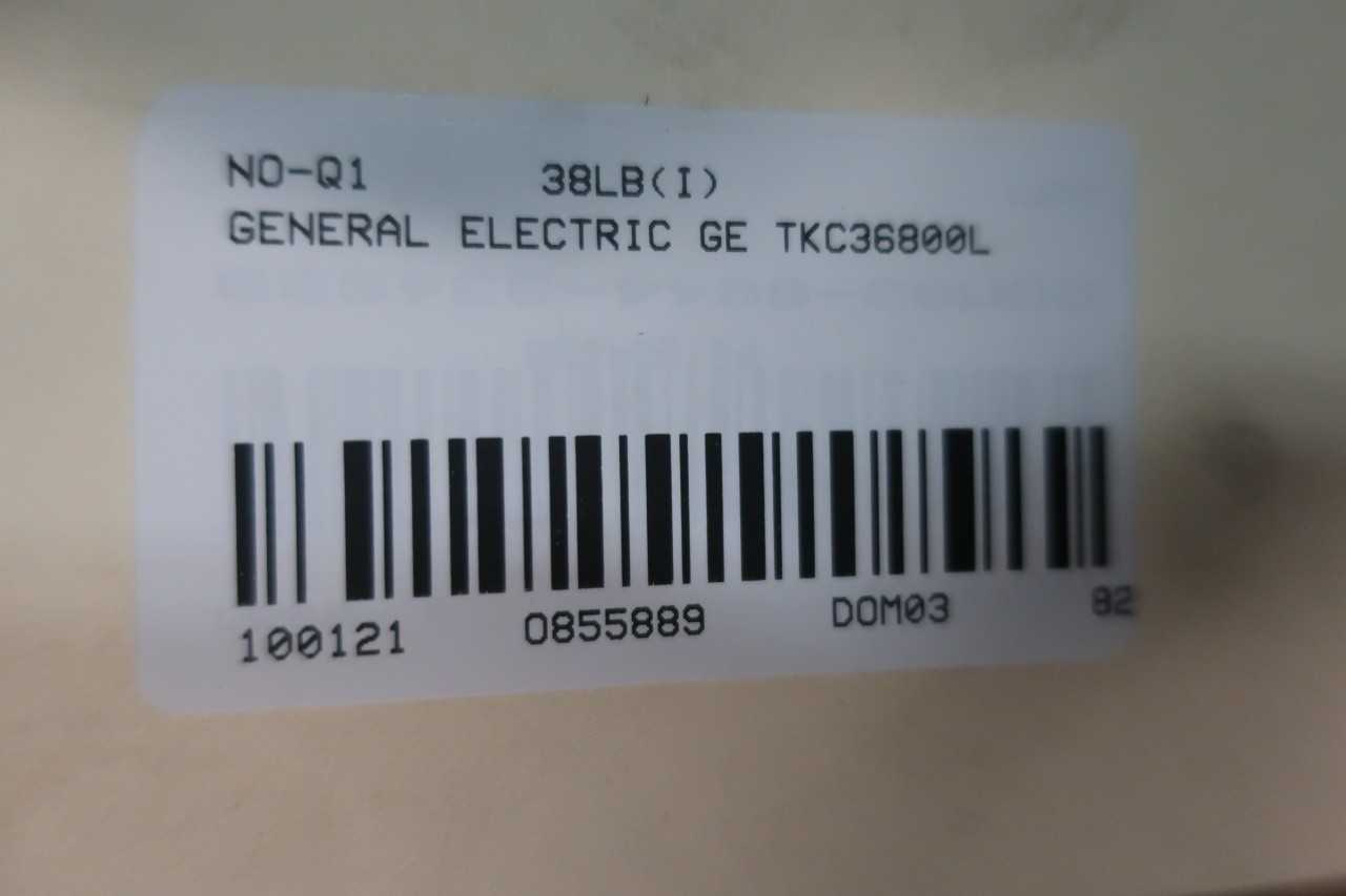 GENERAL ELECTRIC GE TKC36800L 3P 800A AMP 600V-AC MOLDED CASE CIRCUIT BREAKER - CIRCUIT BREAKERS