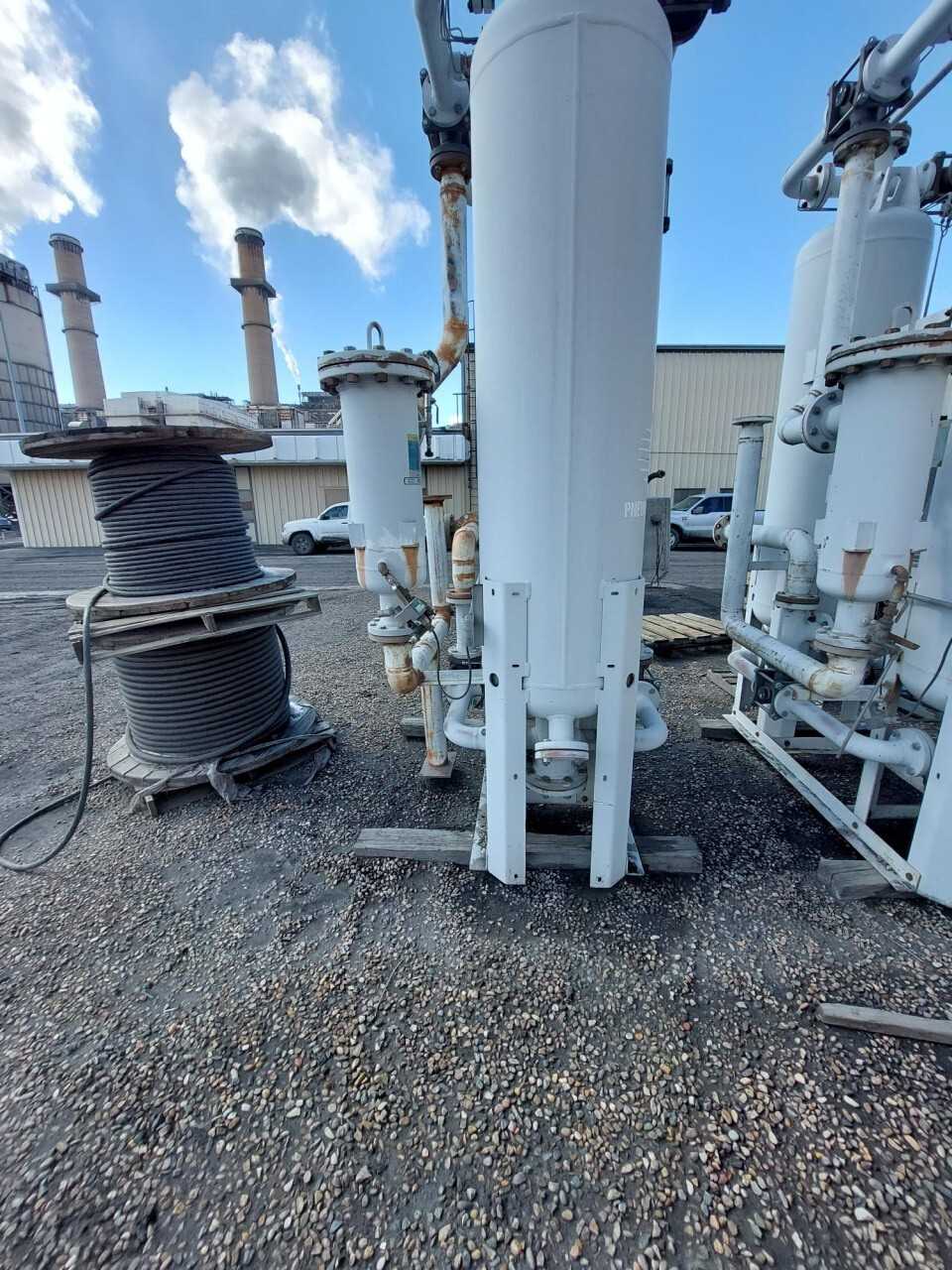 Pall Instrument Air Dryer on Skid - PROCESS EQUIPMENT