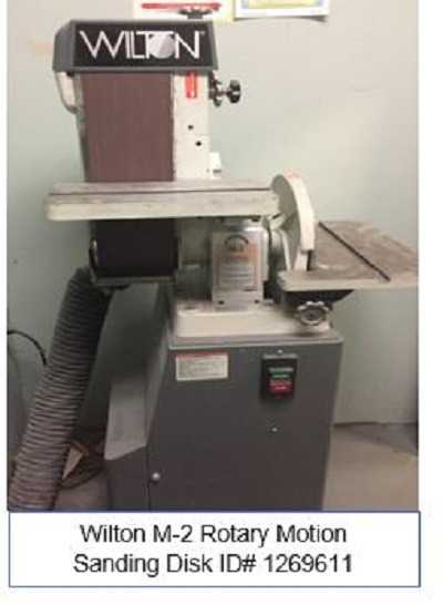 Rotary Motion Sanding Disk - GRINDING MACHINES