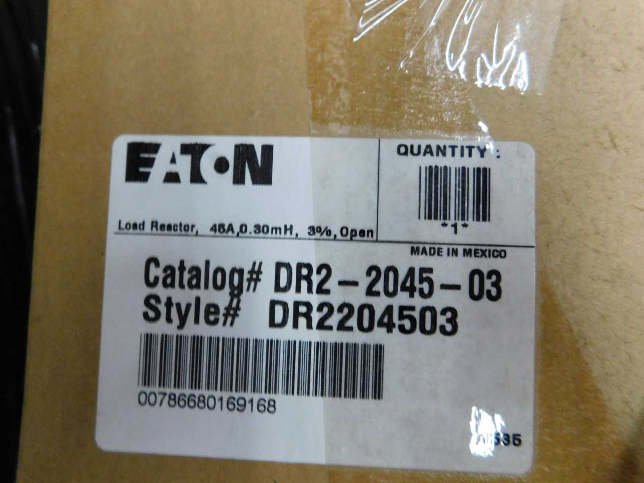 Lot of 1 Load Reactor - AUTOMATION & CONTROLS