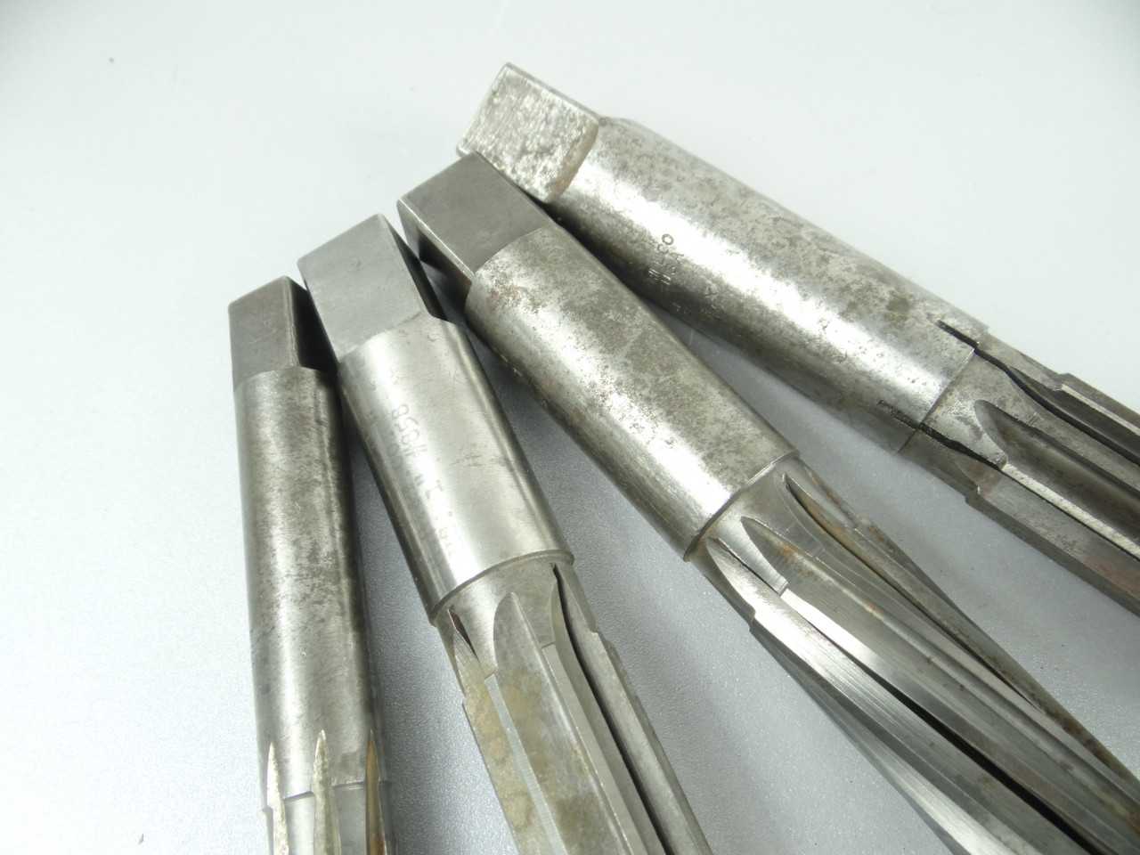 Lot of 4 Assorted Hand Expansion Reamers - MACHINING ACCESSORIES & TOOLING