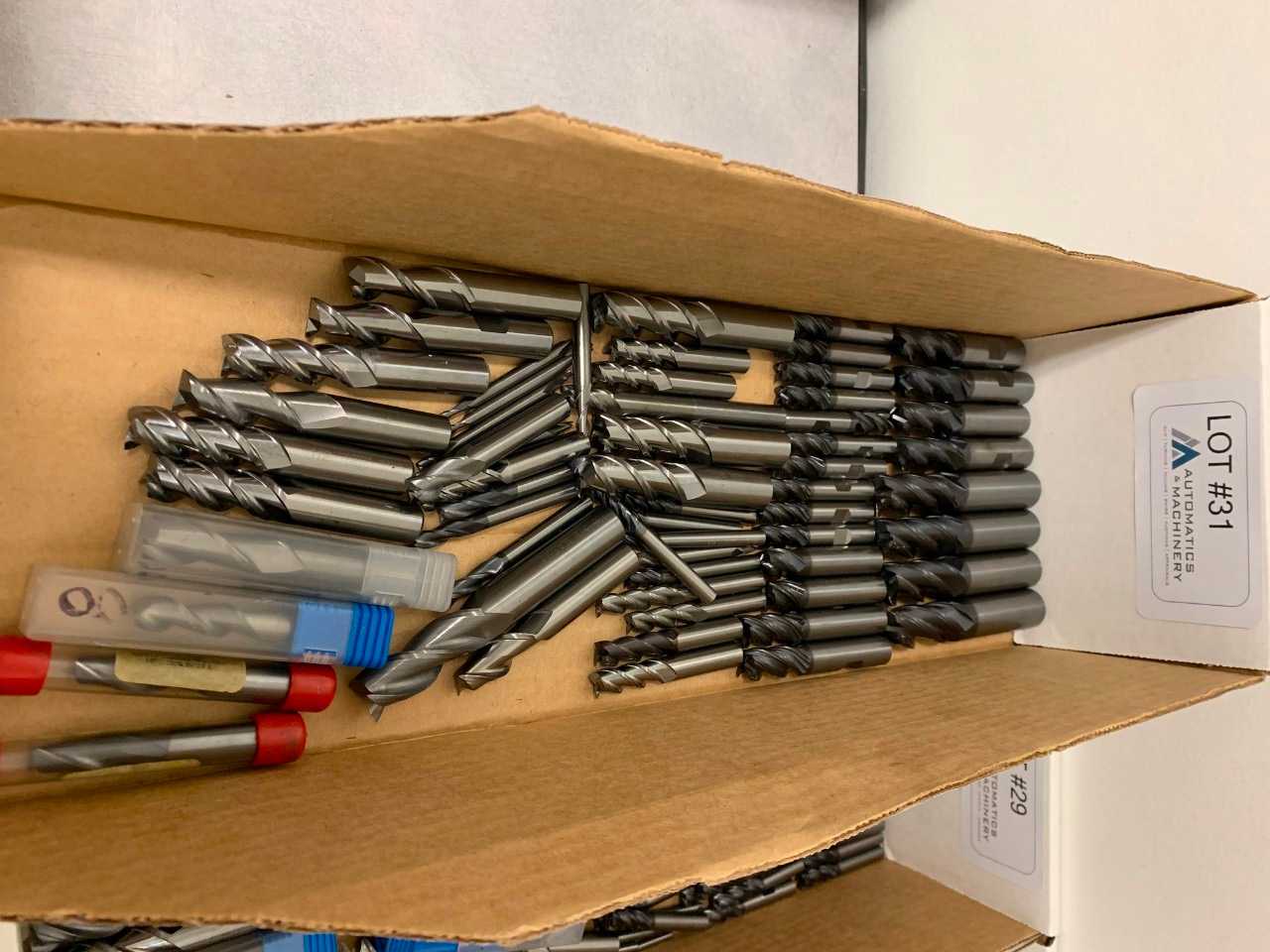 Solid Carbide Coated End Mills for Hard Materials - ELECTRIC POWER TOOLS