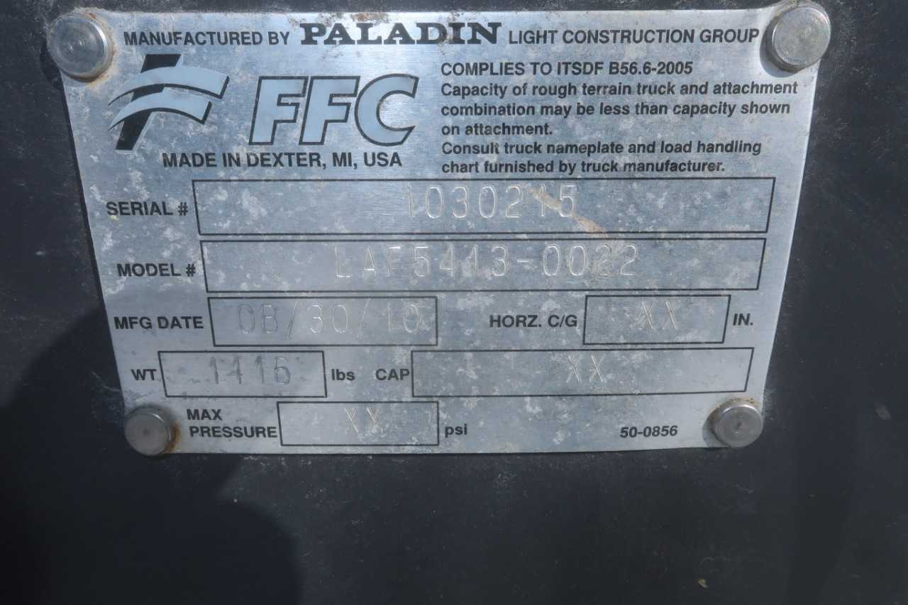 PALDIN LAF5413-0022 COLD PLANER SERIES II - CONSTRUCTION EQUIPMENT ATTACHMENTS