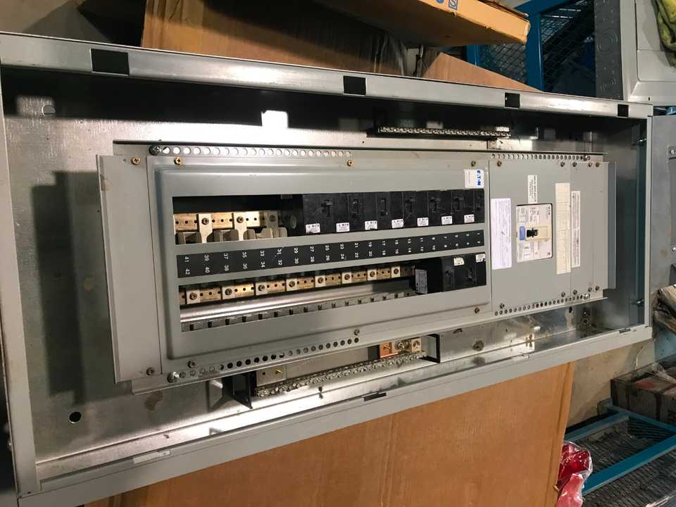 EATON PANELBOARD W/ 50A BREAKER (QTY 1) - PANELBOARDS