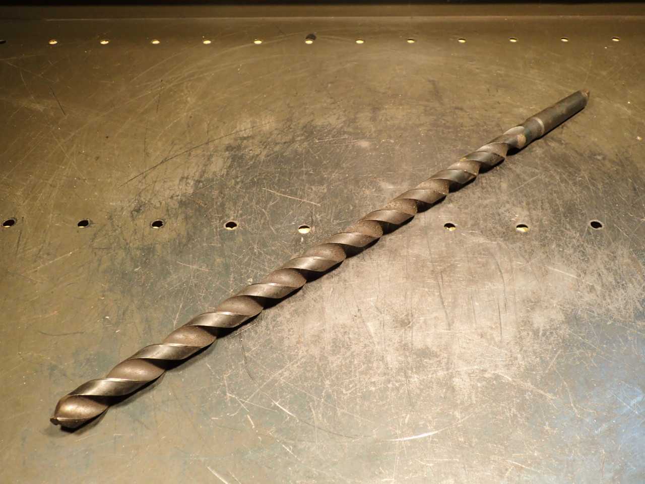 Chicago Latrobe .693" HS Drill Bit 14" Extra Long Flutes Morse Taper 2 Shank 2MT - WORKHOLDING