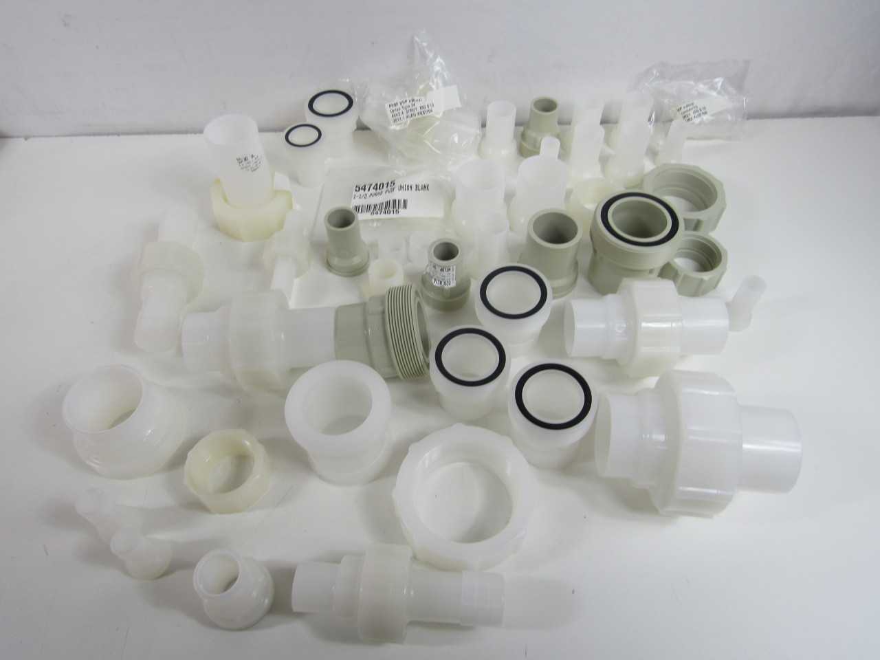 Lot of Quantity 5x Assorted Fittings - PROCESS EQUIPMENT