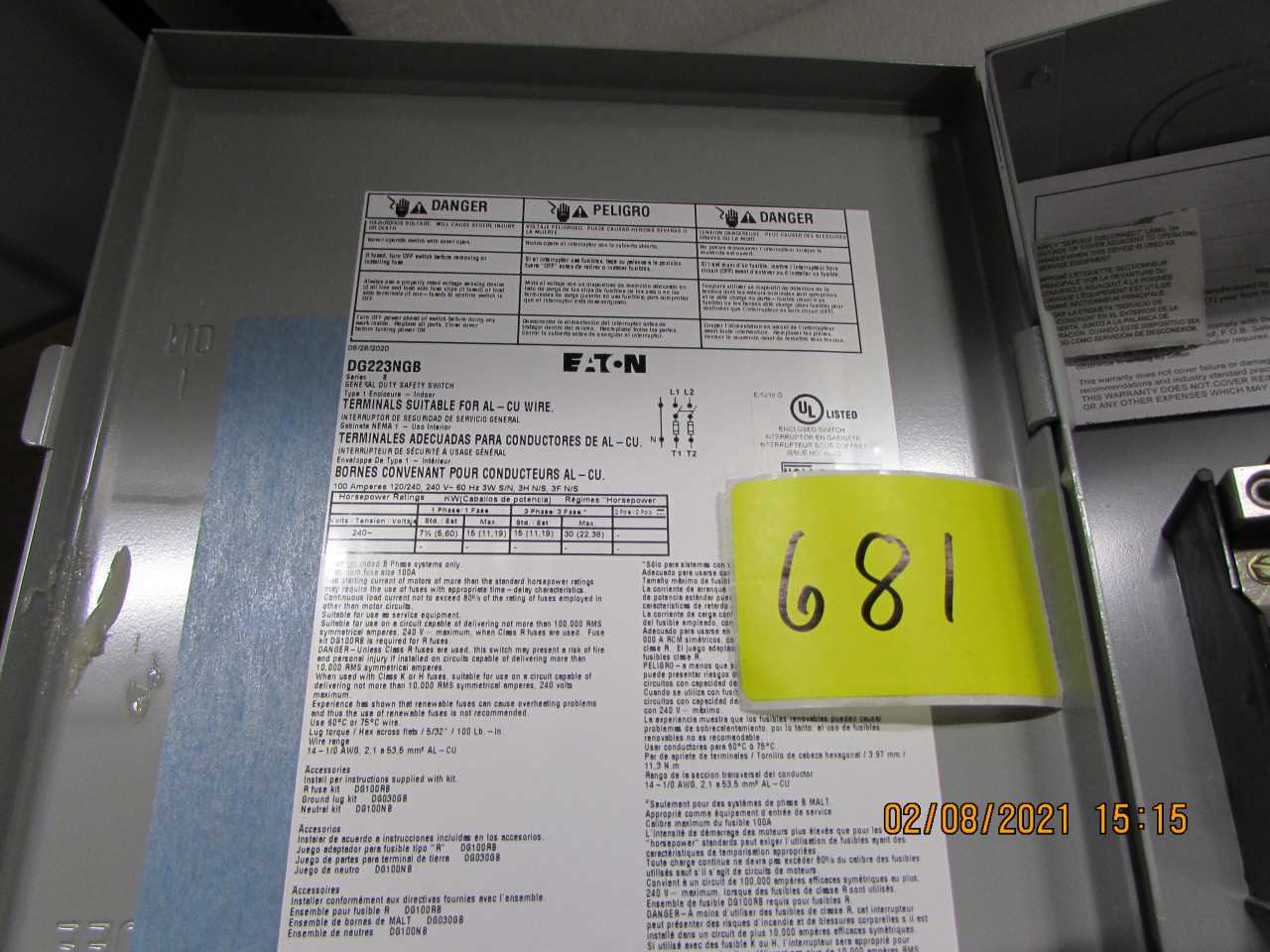 Eaton Safety Switches - SAFETY EQUIPMENT