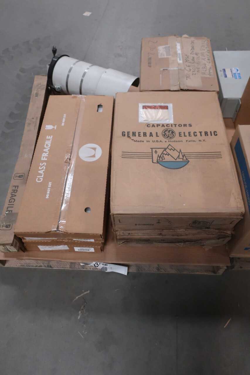2 PALLETS OF ASSORTED ELECTRICAL - ELECTRICAL COMPONENTS