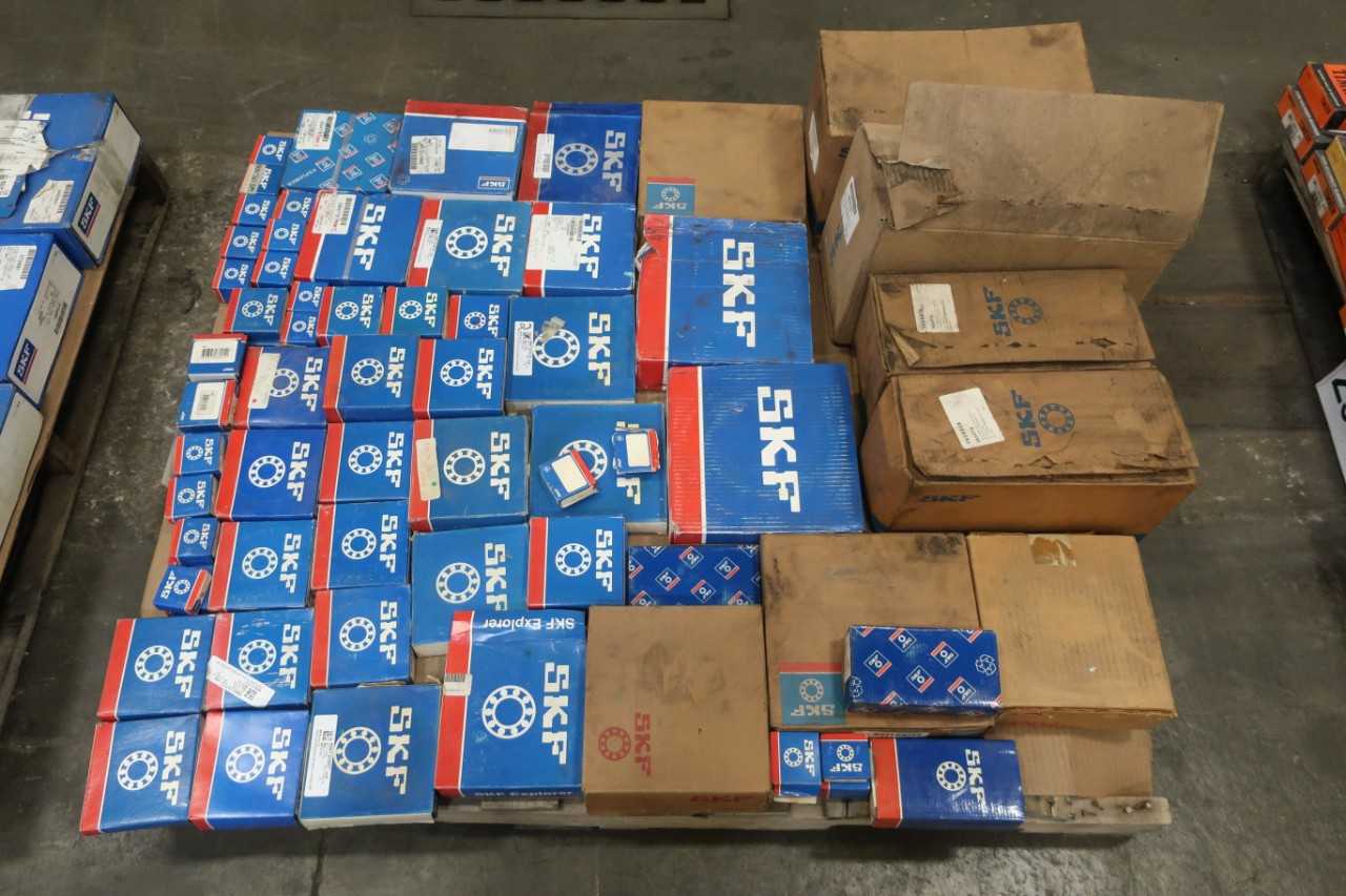 1 PALLET OF ASSORTED SKF BEARINGS - BEARINGS