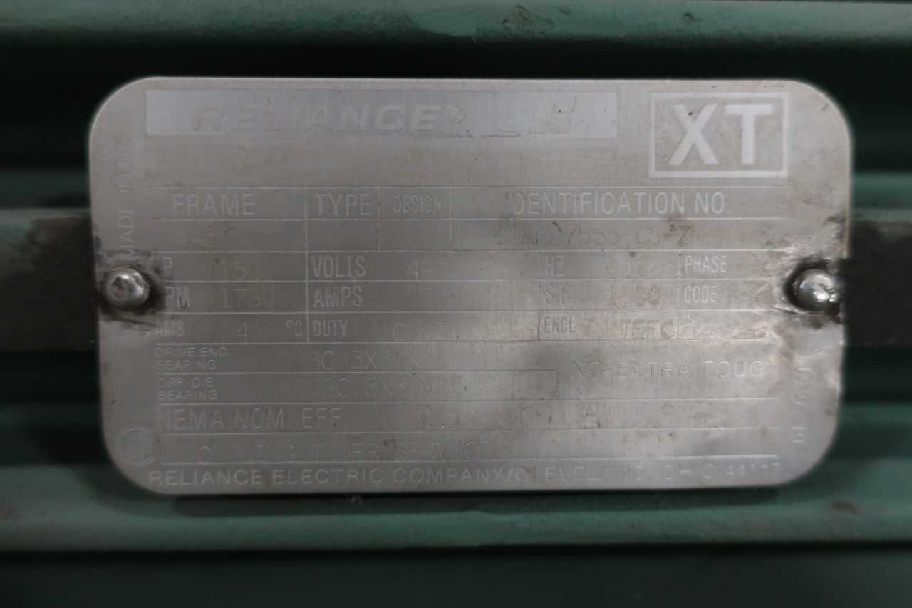 RELIANCE 1MAF27555-G5-ZM MOTOR 150HP 460V 1780RPM 445T - ELECTRIC MOTORS