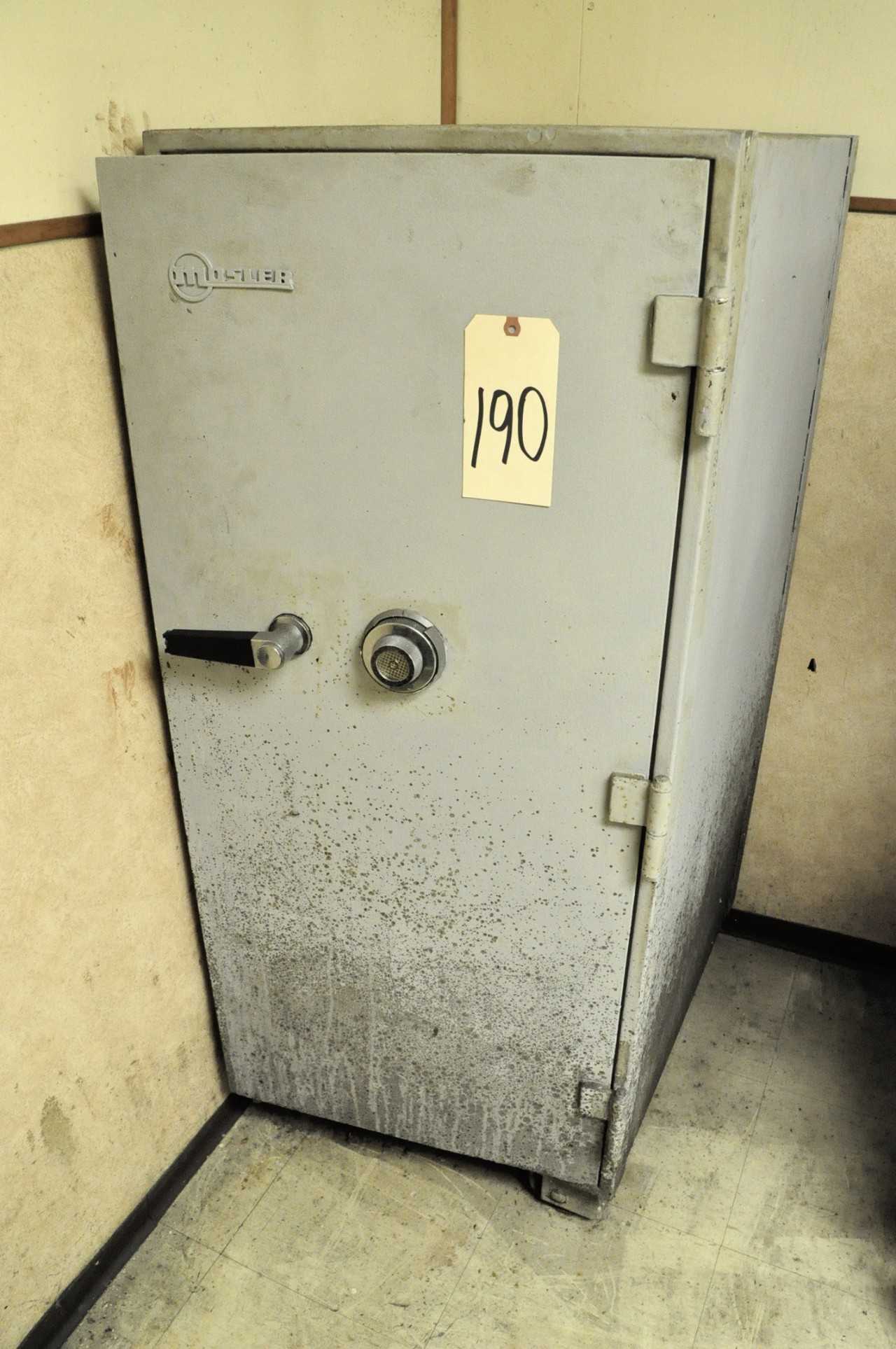 Mosler Single Door Combination Safe - TOOL STORAGE