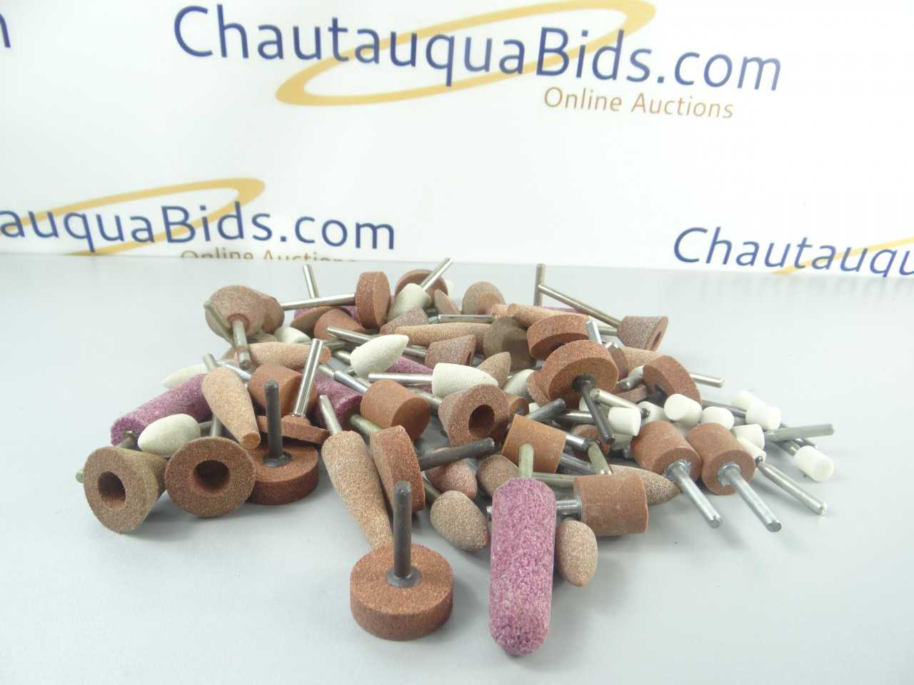 Large Lot of NEW Assorted Abrasive Mounted Points - GRINDING WHEELS
