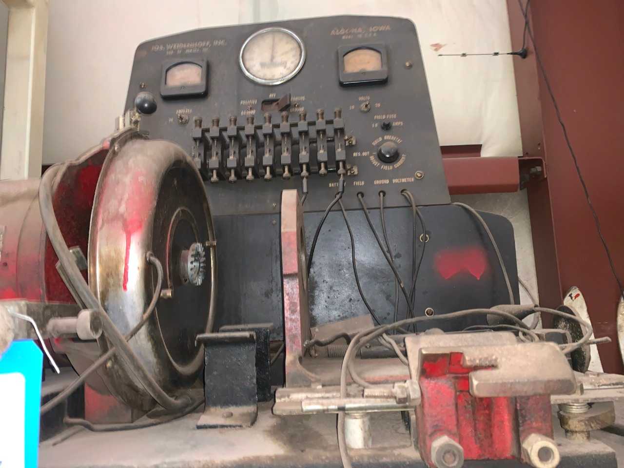 Jos. Weidenhoff Model 389 Generator & Magneto Test Bench - ELECTRIC POWER TOOLS