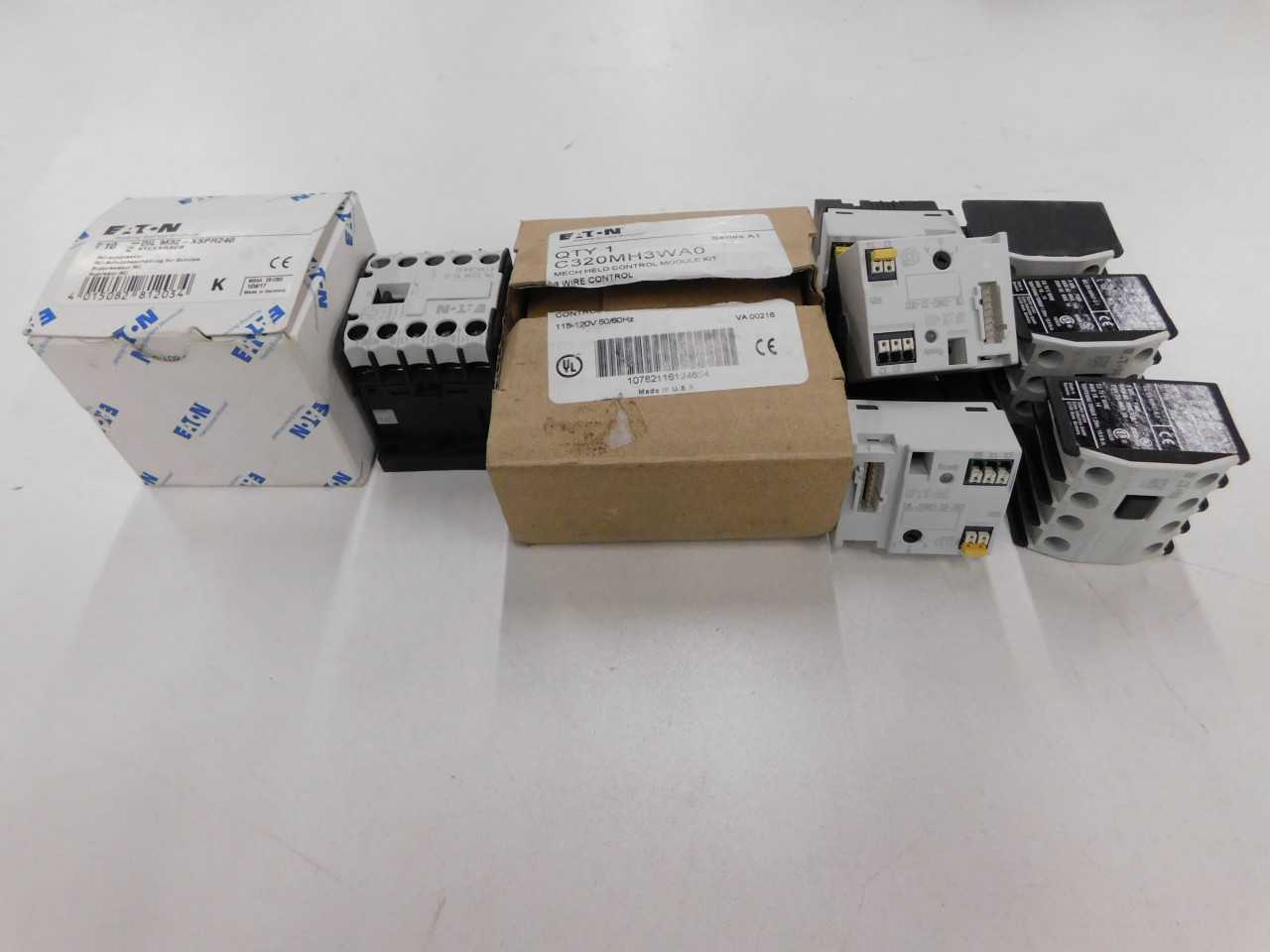 Lot of Quantity 9x Contactors, Assorted Poles and Amperages - CONTACTORS