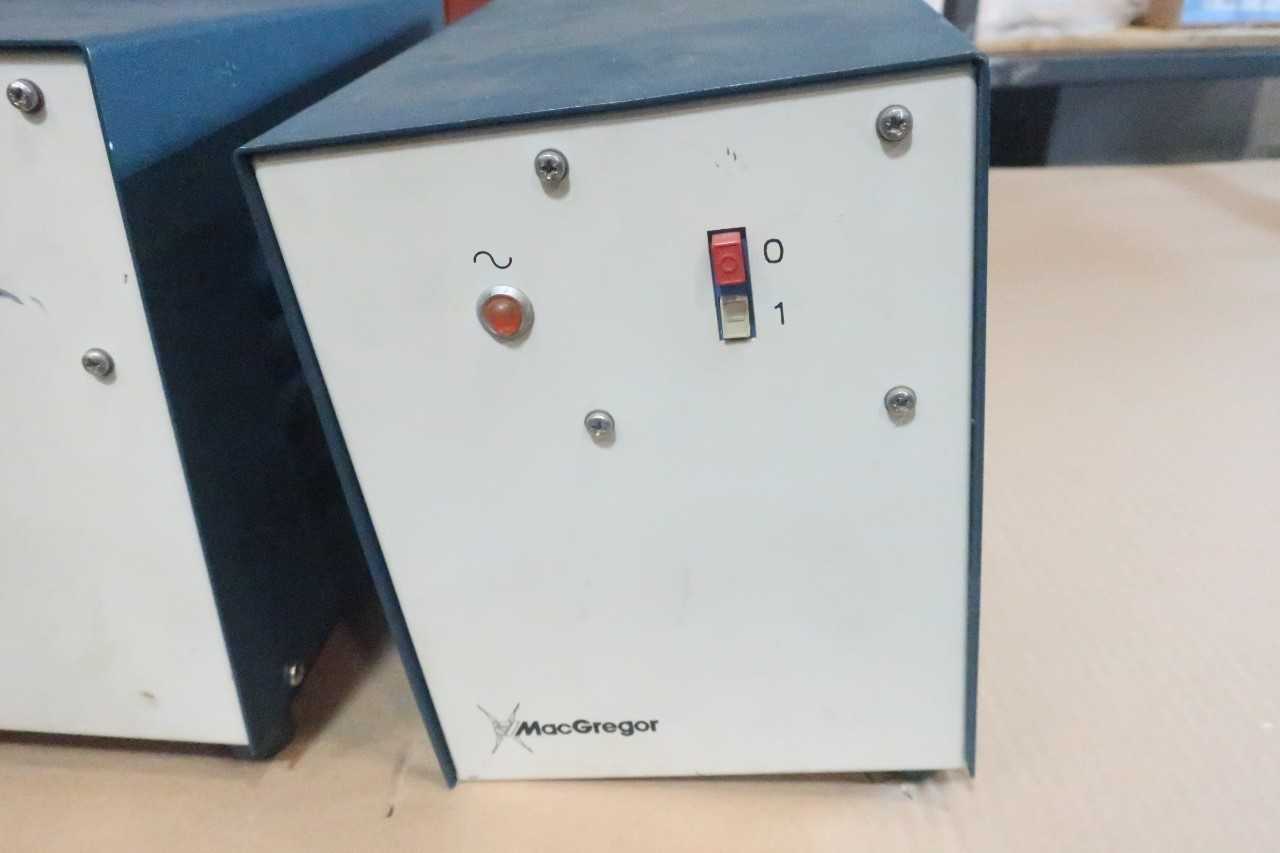 LOT OF 2 MACGREGOR DC10TX POWER SUPPLY 3PH 480VAC 14VDC 1000AMP OTHER WELDING PARTS AND ACCESSORY - WELDING EQUIPMENT
