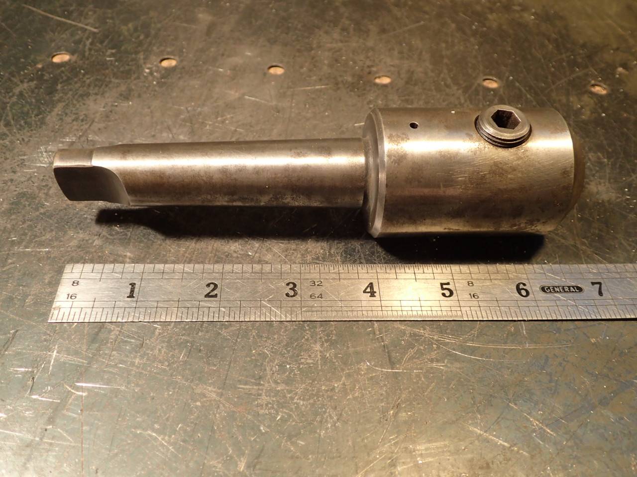 Buy 3/4" End Mill Tool Holder: Morse Taper #3 Shank (MT3 3MT) Used in Good  Condition Lot #1912.092 on the Aucto Marketplace