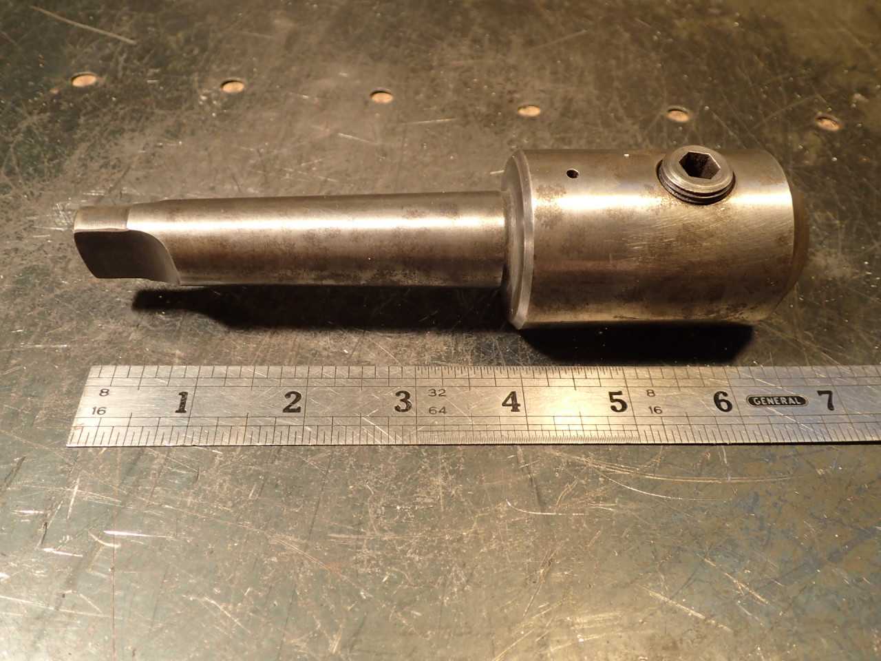 3/4" End Mill Tool Holder: Morse Taper #3 Shank (MT3 3MT) Used in Good Condition - HOLEMAKING TOOLS