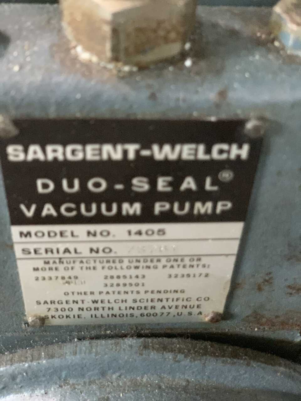 Vacuum Pump 120v - VACUUM PUMP