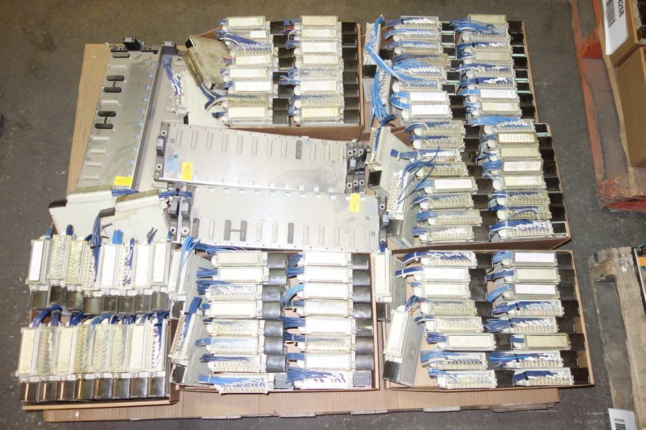 3 PALLETS OF ASSORTED PLC MODULES - AUTOMATION & CONTROLS