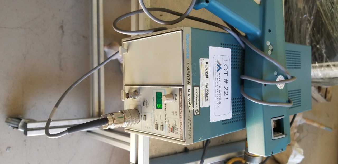 Tektronix Probe Amplifier - METAL INSPECTION EQUIPMENT Tektronix Probe Amplifier - METAL INSPECTION EQUIPMENT