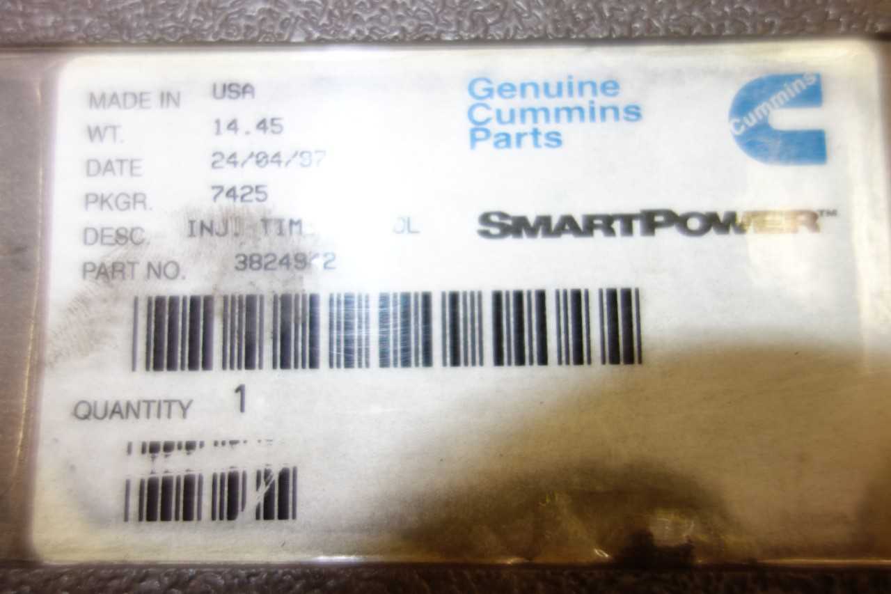 CUMMINS 3824942 INJECTOR TIMING TOOL KIT - ELECTRIC POWER TOOLS