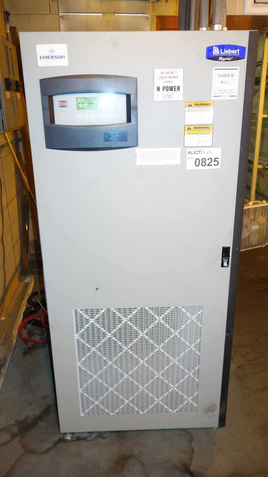 LIEBERT NPOWER 50KVA 480V-AC UNINTERRUPTIBLE POWER SYSTEM W/ STC0100P118003 100A 208V-AC STATIC TRANSFER SWITCH (DELAYED REMOVAL) - ELECTRICAL COMPONENTS