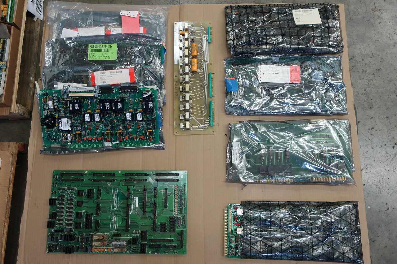 3 PALLETS OF ASSORTED PCB CIRCUIT BOARDS - AUTOMATION & CONTROLS