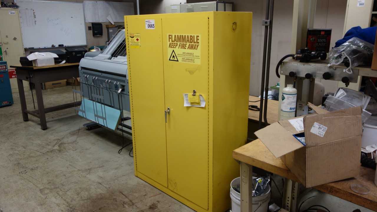 EAGLE 1947 45 GAL FLAMMABLE SAFETY STORAGE CABINET - TOOL STORAGE