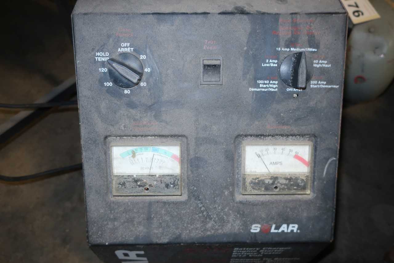 SOLAR 1440 BATTERY CHARGER - ELECTRICAL COMPONENTS