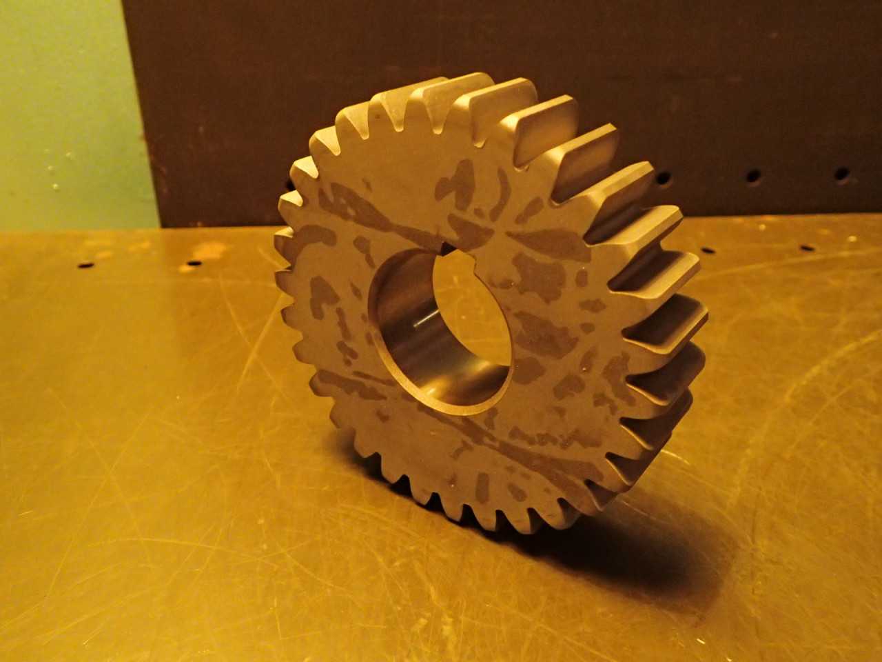 30T Spur Gear 1-5/8" Keyed Bore 4-5/8" OD 7DP 14.5 deg PA 1-1/8" Thick - GEAR PUMP