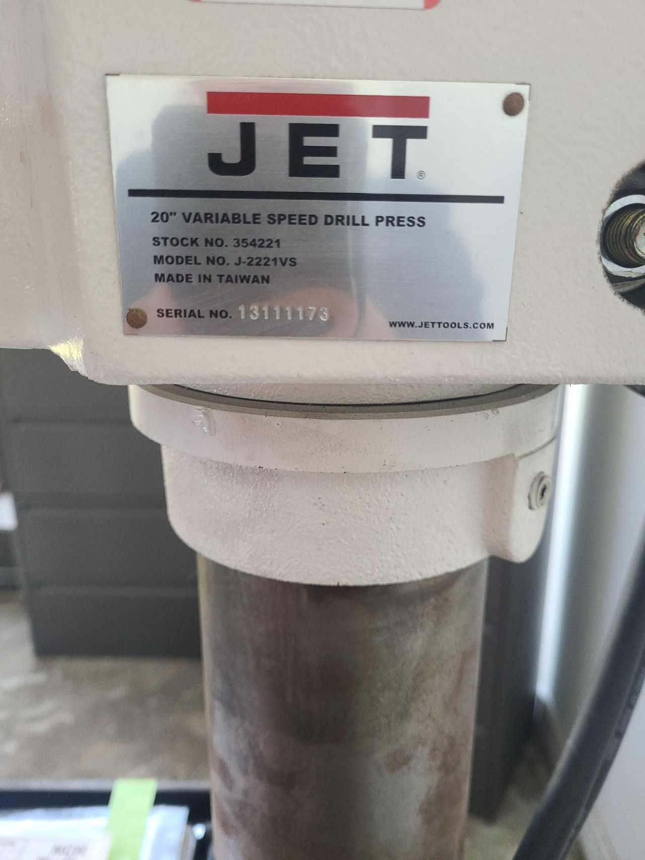 Jet 20 Inch Drill Press (2491076) Charleston - UPRIGHT DRILL PRESSES