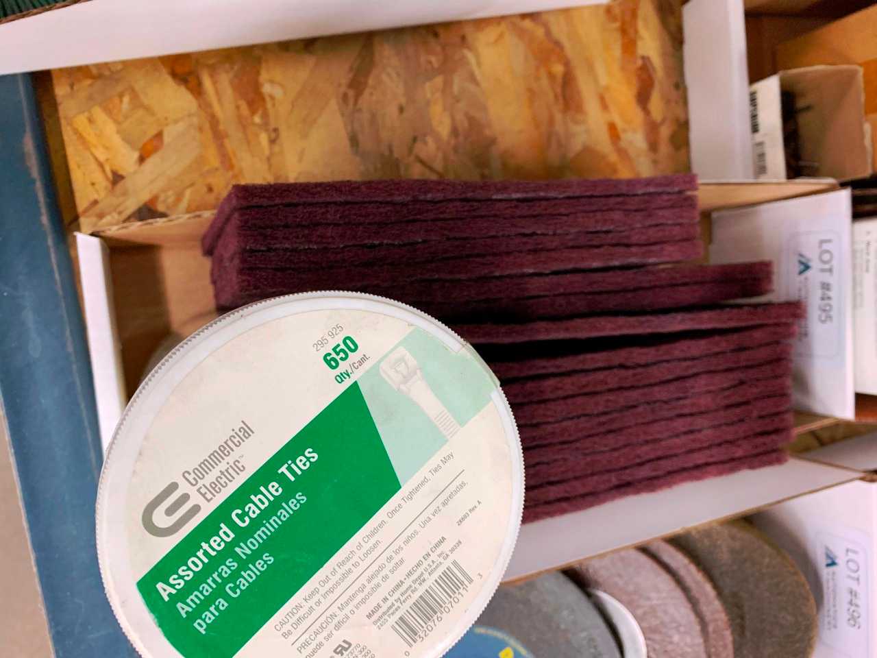 Cable Ties & Scotch Brite Pads - ELECTRICAL COMPONENTS Cable Ties & Scotch Brite Pads - ELECTRICAL COMPONENTS