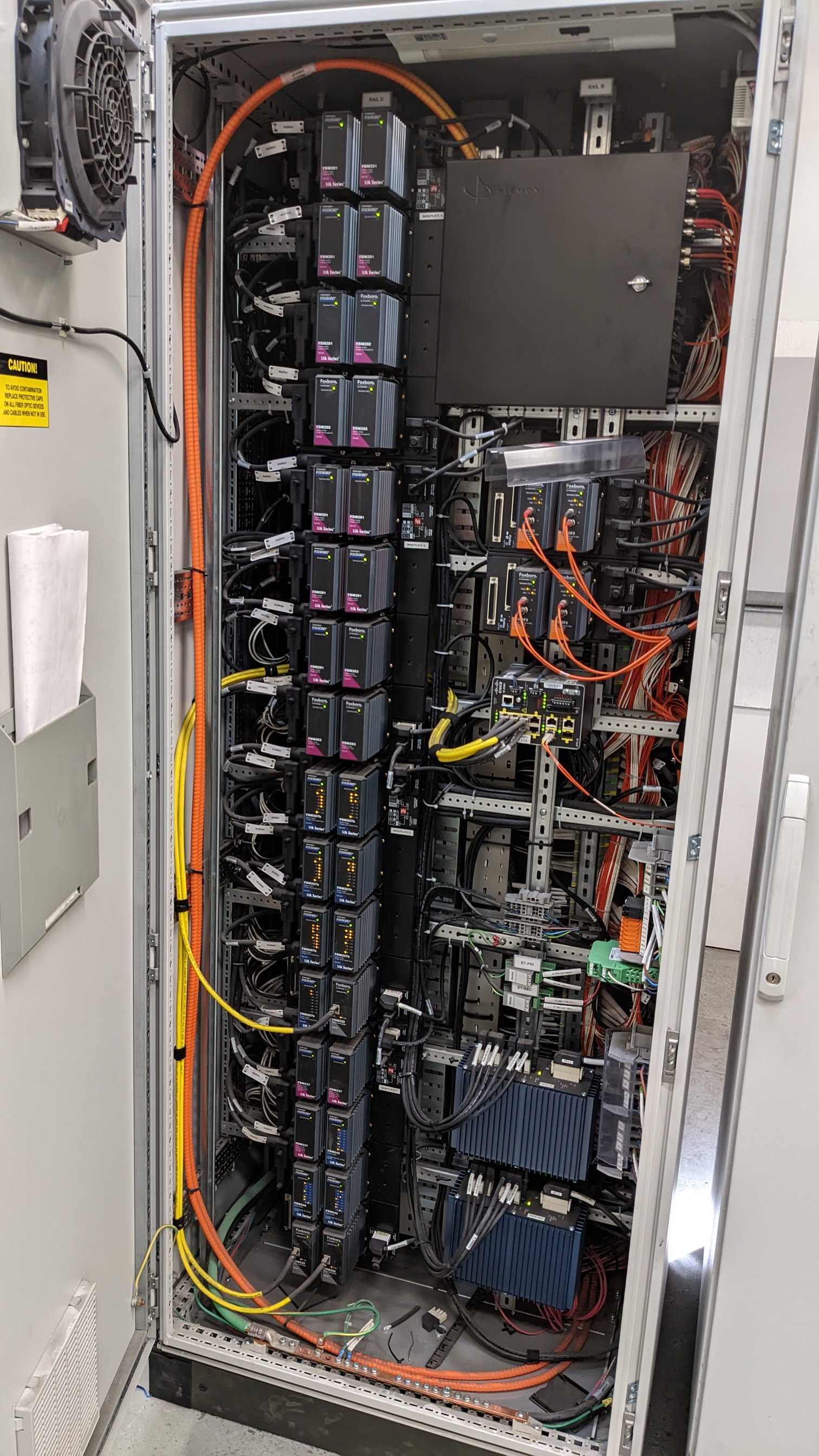 FOXBORO PLC CABINET - AUTOMATION & CONTROLS