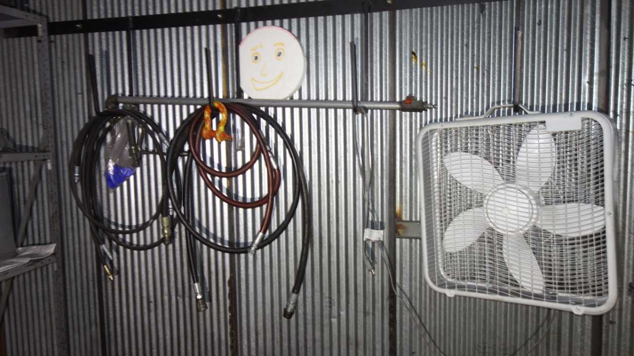 CONTENTS OF ROOM - TOOLS, CABINETS, DESKS - MISCELLANEOUS