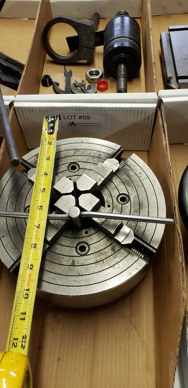 4-Jaw Chuck for Leblonde Lathe - LATHE PARTS 4-Jaw Chuck for Leblonde Lathe - LATHE PARTS