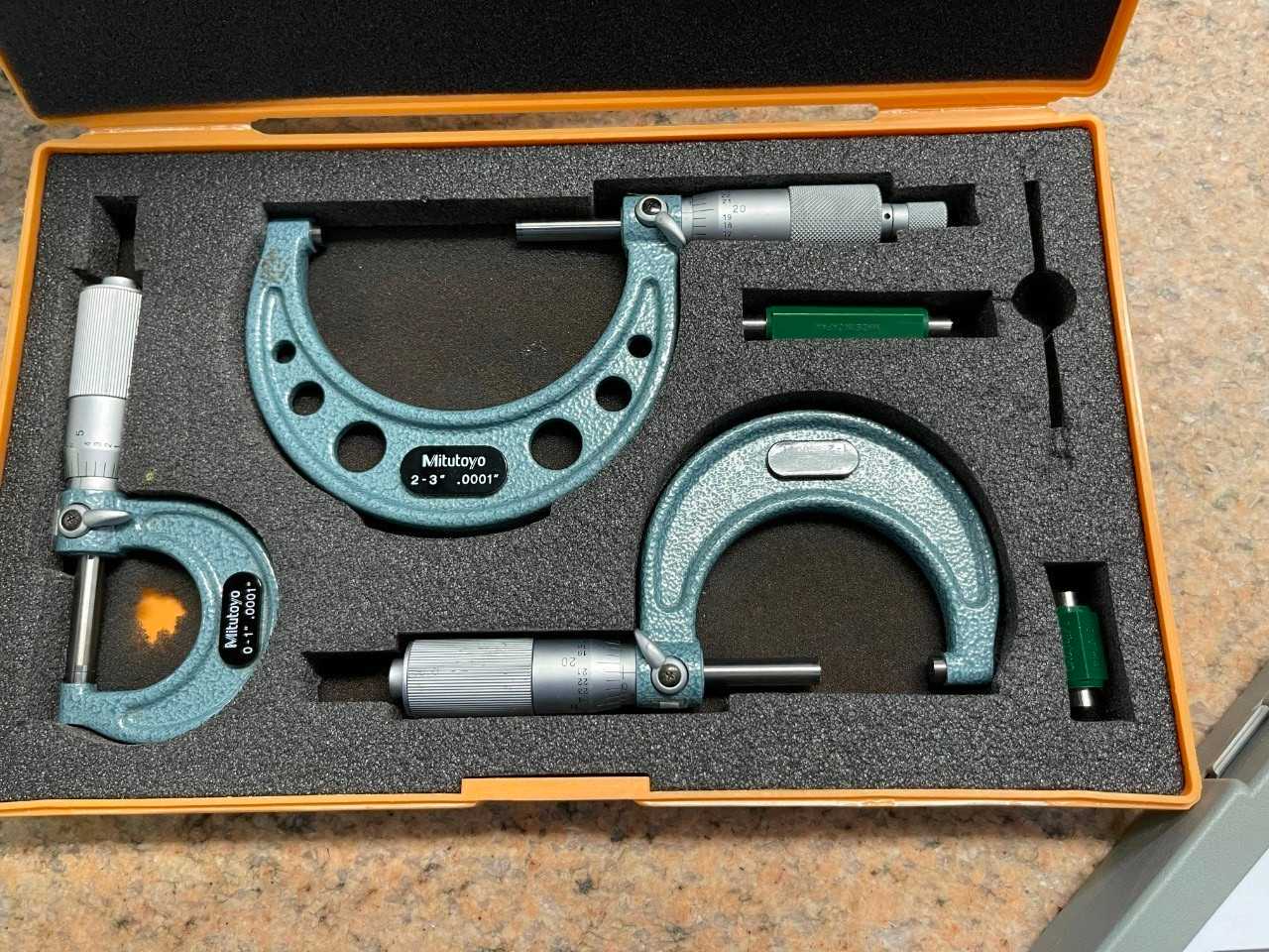 Mitutoyo Outside Mic Set - ELECTRIC POWER TOOLS
