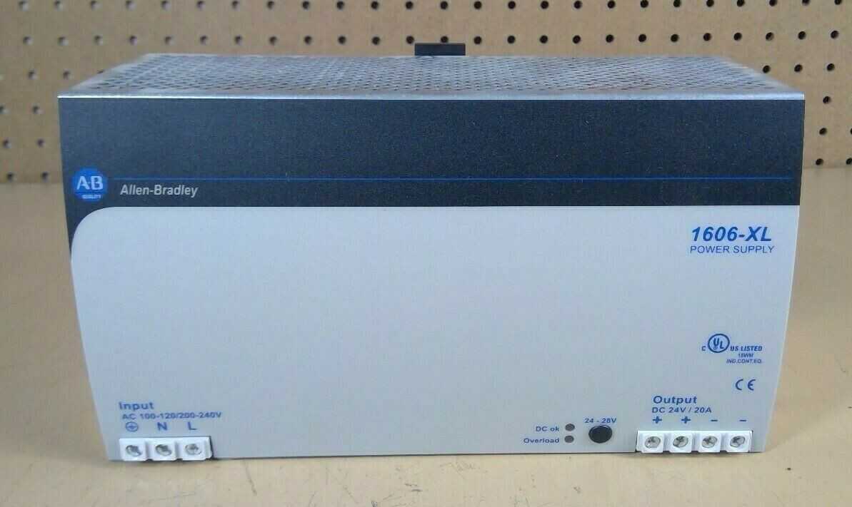 Lot of 3 Allen-Bradley 1606-XL480EP Series B Power Supply - New Open Box Item - ELECTRICAL COMPONENTS