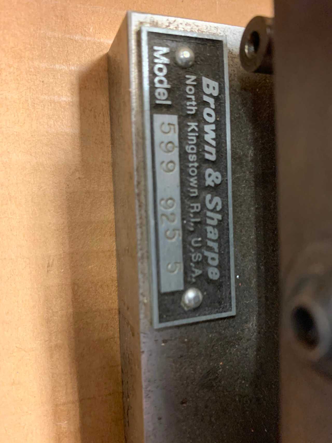 Brown & Sharpe Bench Block - MACHINING ACCESSORIES & TOOLING
