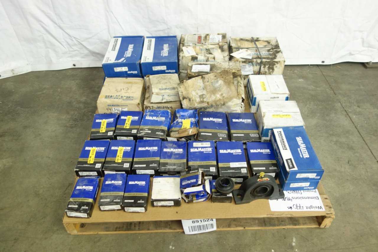 PALLET OF SEALMASTER BEARINGS - BEARINGS