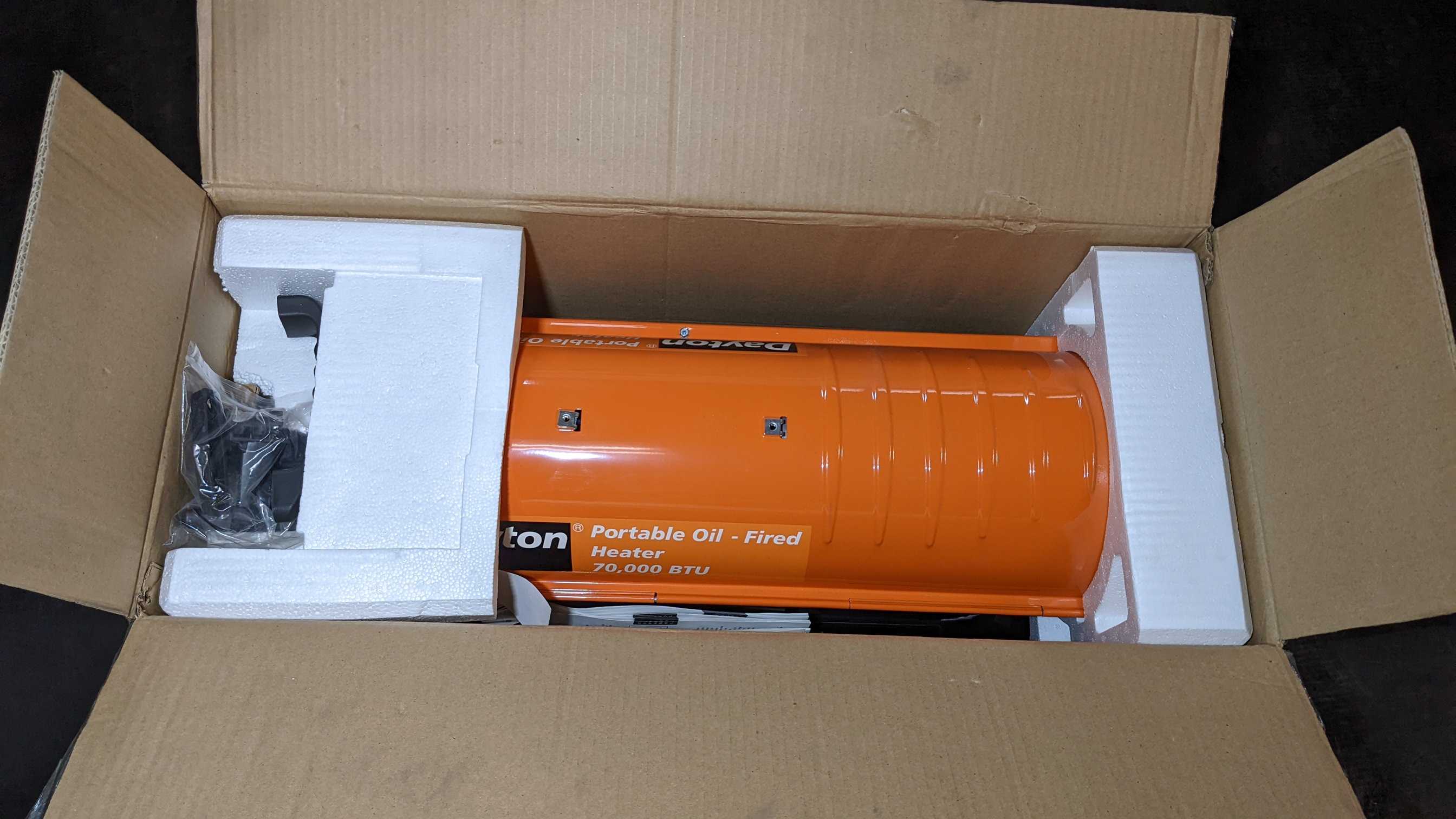 PORTABLE OIL-FIRED HEATER - INDUSTRIAL PARTS