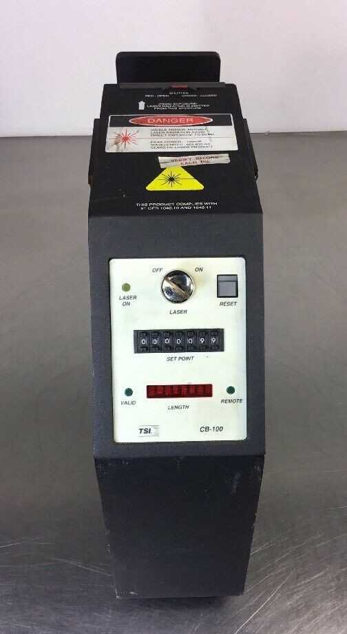 TSI Inc. Laser Speed Model 240000 Length & Speed Gauge 100mW peak 650-810 WL - Used - Bench Tested - ELECTRICAL PARTS