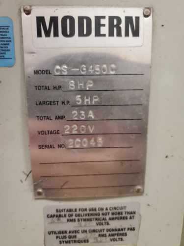 MODERN CS-G450C Milling Machine - MILLING MACHINES