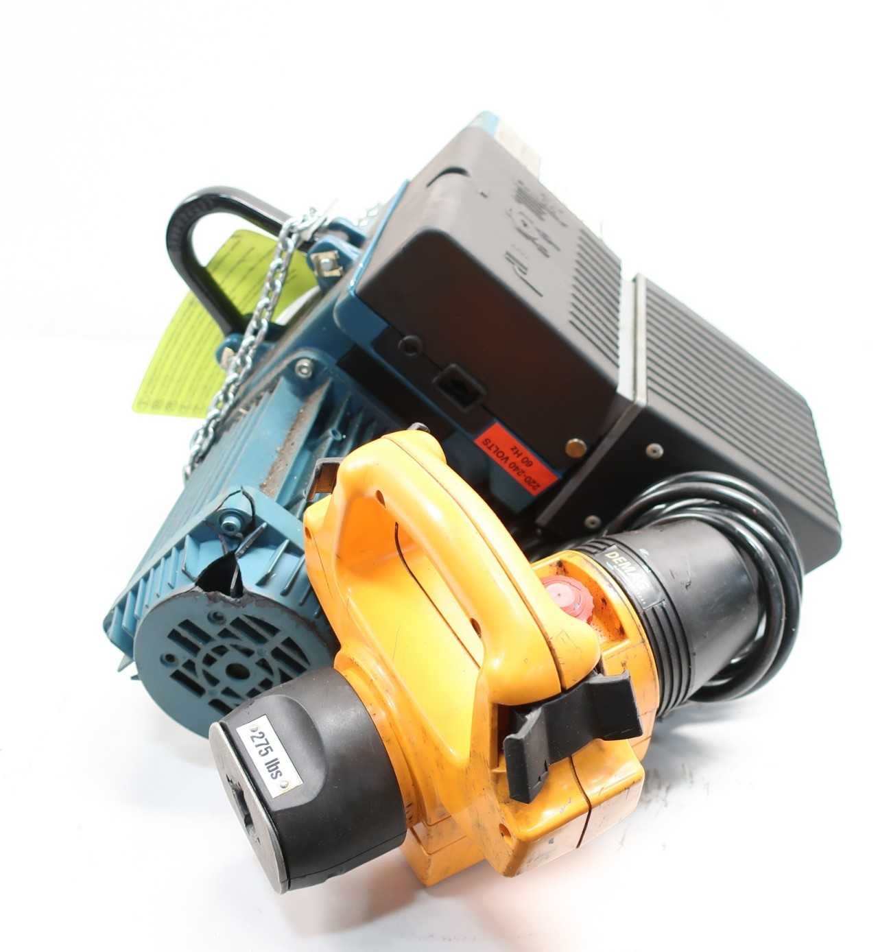 DEMAG DCM-PRO 2 125 9.1FT 275LB 220-240V-AC ELECTRIC HOIST - LIFTING EQUIPMENT