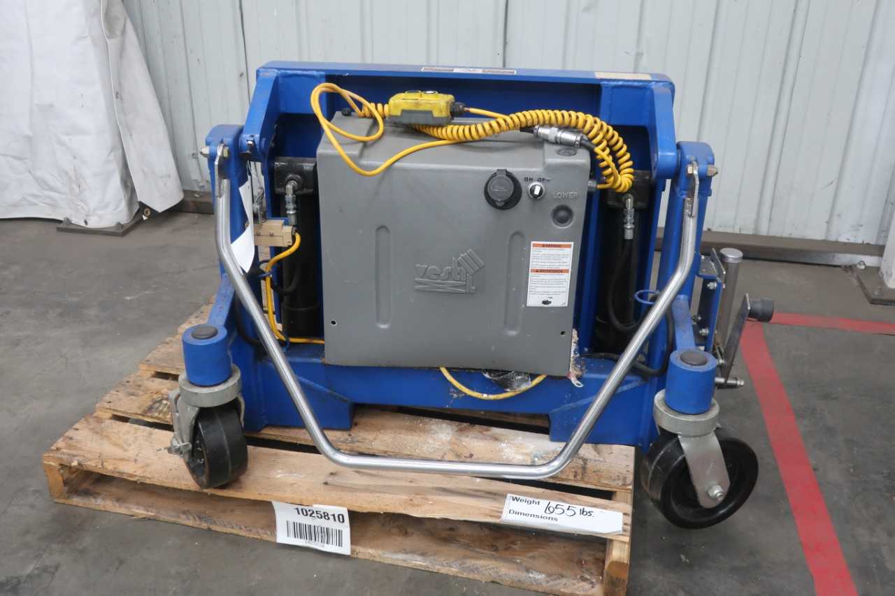 VESTIL HIGH RISE ELECTRIC PALLET JACK - MANUAL PALLET JACKS