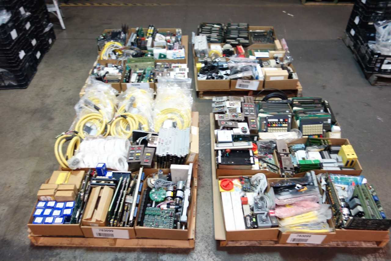 4 PALLETS OF ASSORTED AUTOMATION - INDUSTRIAL PARTS