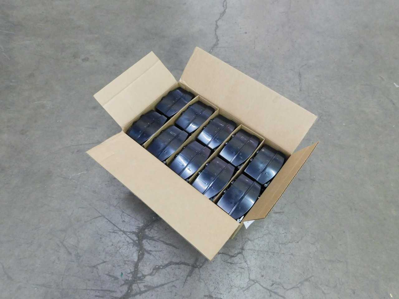 Lot of 1 Box of 10 AC Disconnect Plastic Enclosures - ELECTRICAL ENCLOSURES