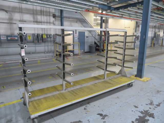 Aluminum Parts Storage Racks on Wheels - MISCELLANEOUS