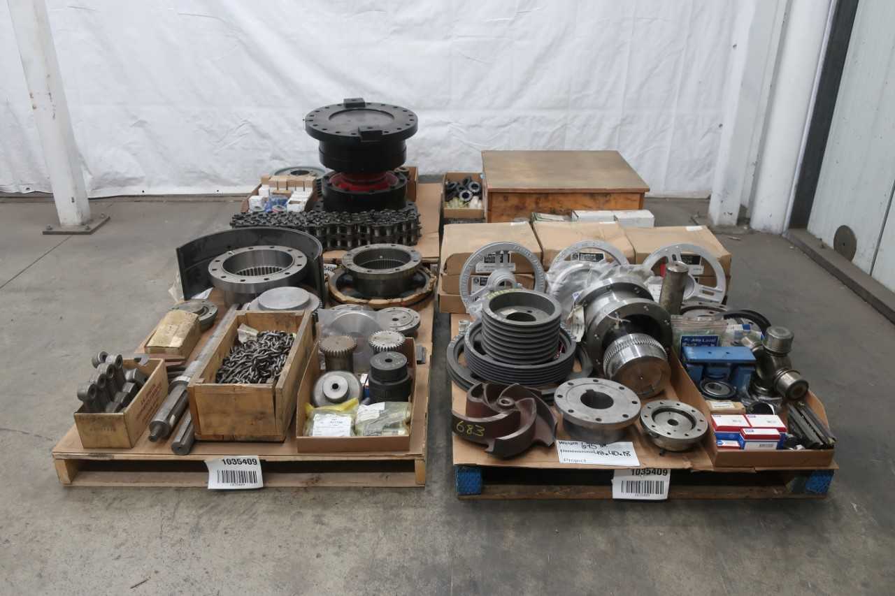 4 PALLETS OF ASSORTED POWER TRANSMISSION REPLACEMENT PARTS - POWER TRANSMISSION